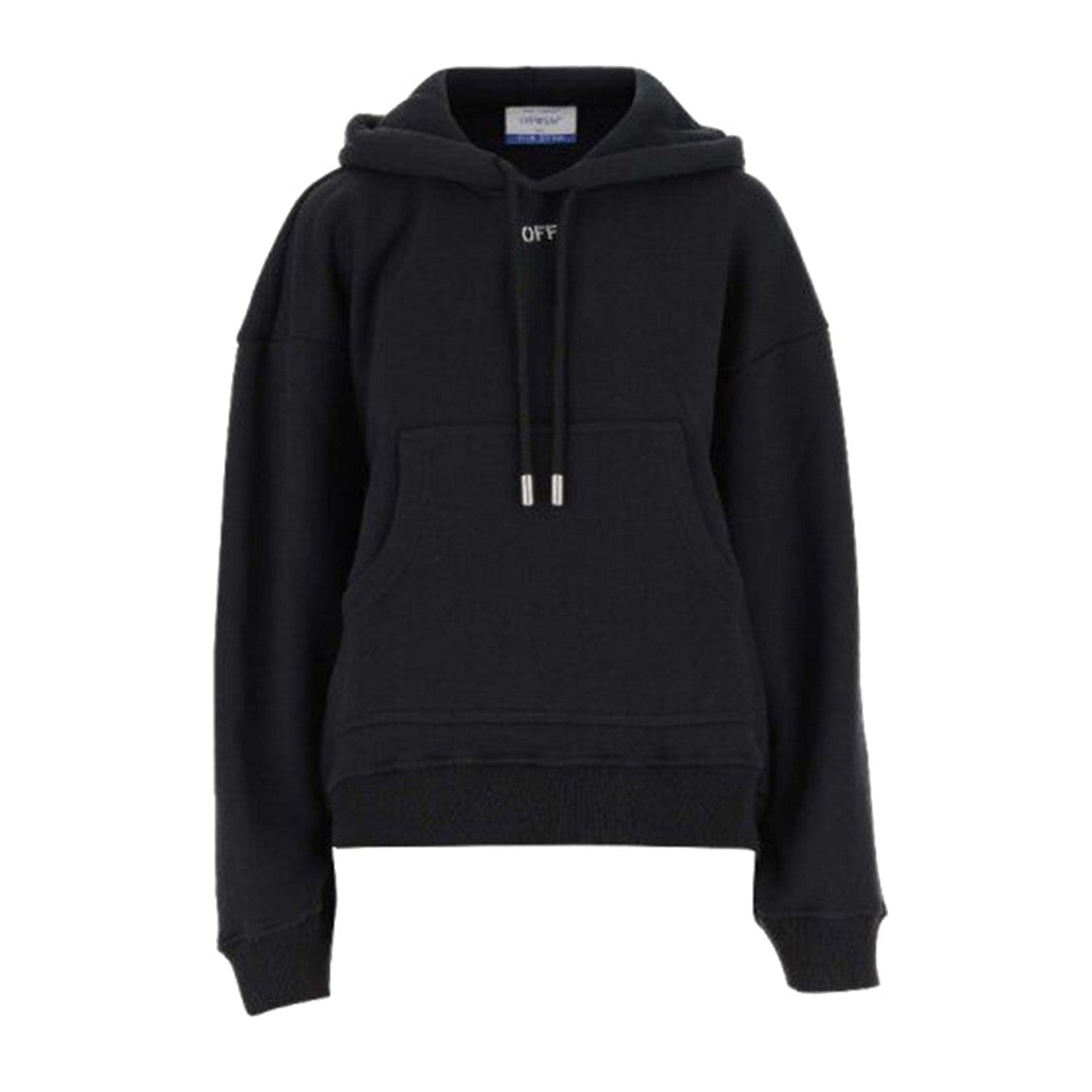 Off-White Black Cotton Sweatshirt