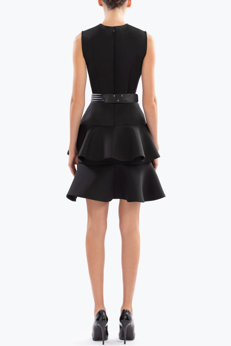 Saiid Kobeisy Midi Ruffled Dress
