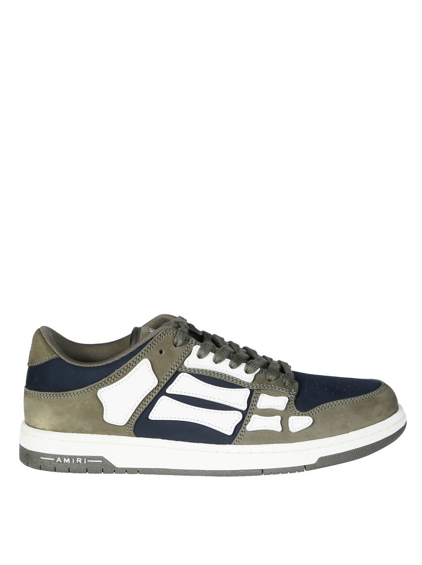 Amiri Skel Top Low Low-Top Leather Sneakers