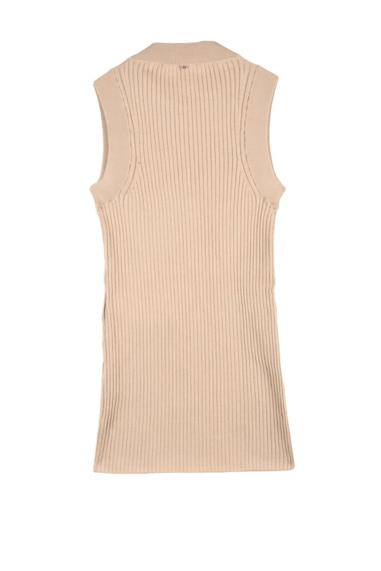 Sportmax Tione Cotton Top - Camel