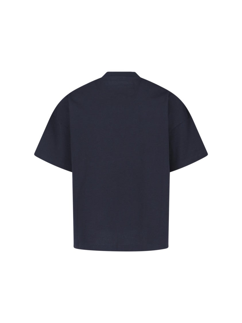 Jil Sander Logo T-Shirt – Blue