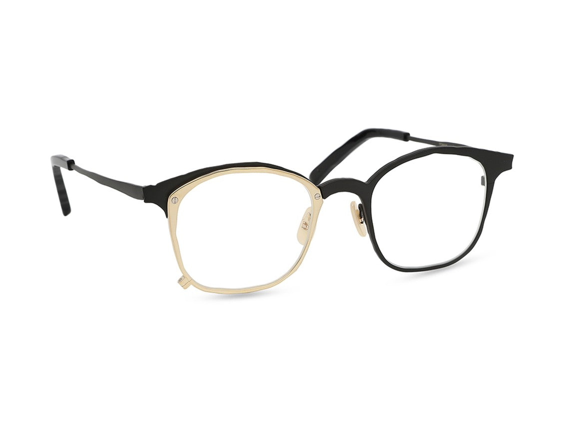 Masahiro Maruyama Mm-0110 Two-Tone Geometric Titanium Sunglasses