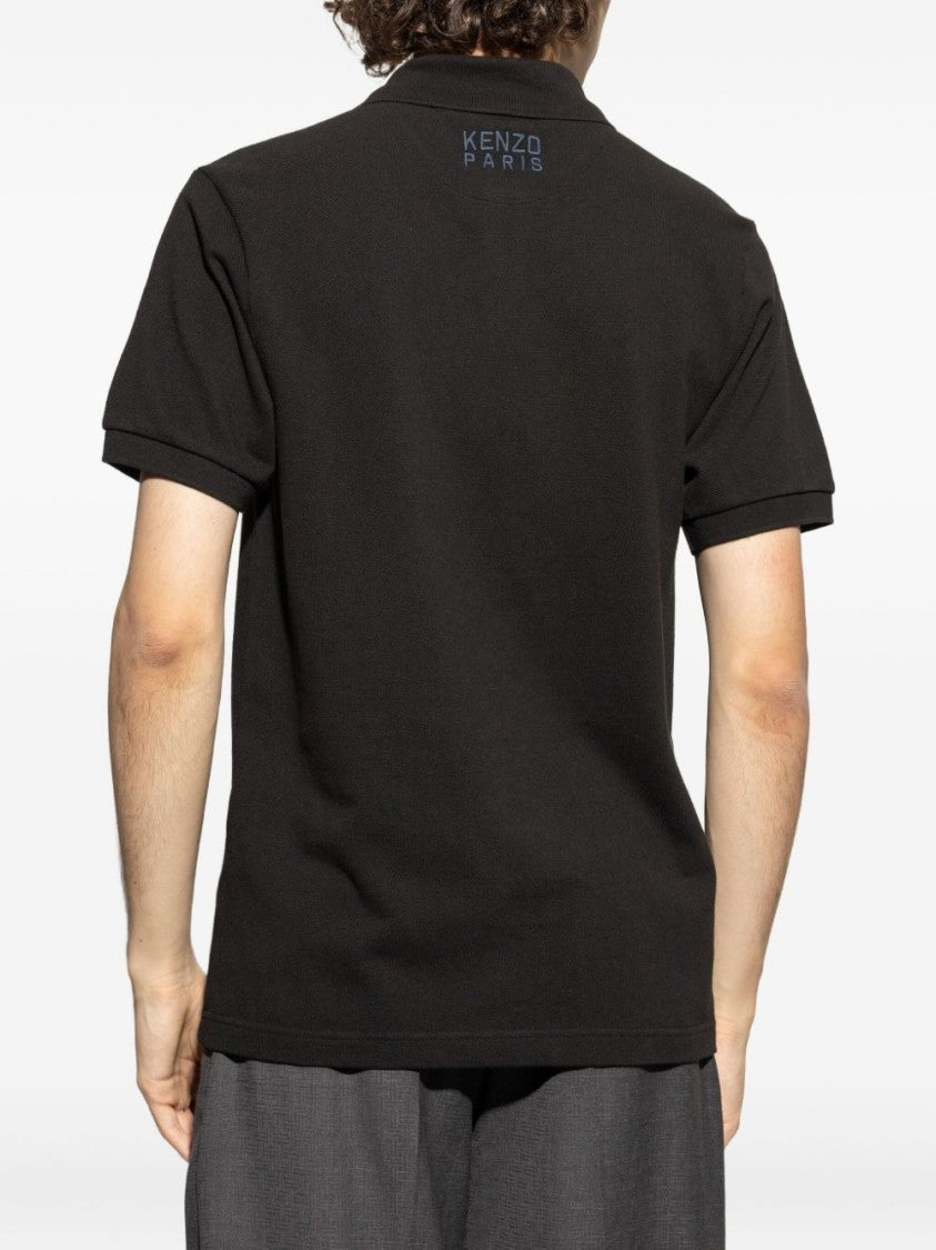 Kenzo Classic Black Polo Shirt
