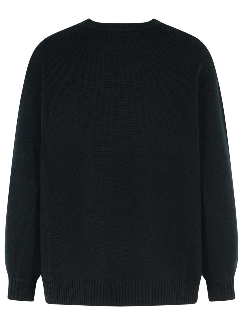 Max Mara Black Wool And Cashmere Sweater