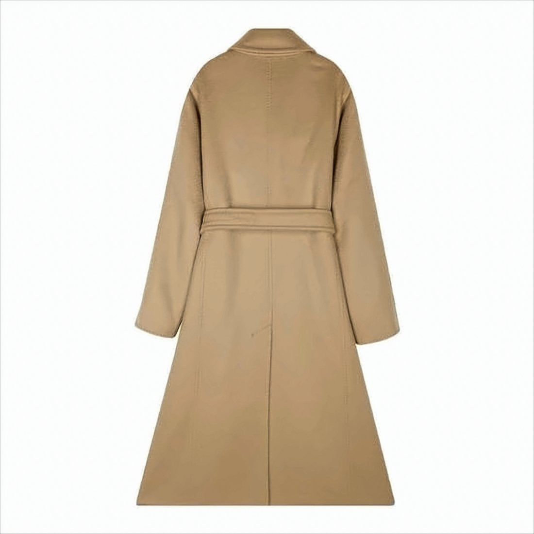 Max Mara Long Cashmere Coat With Classic Collar