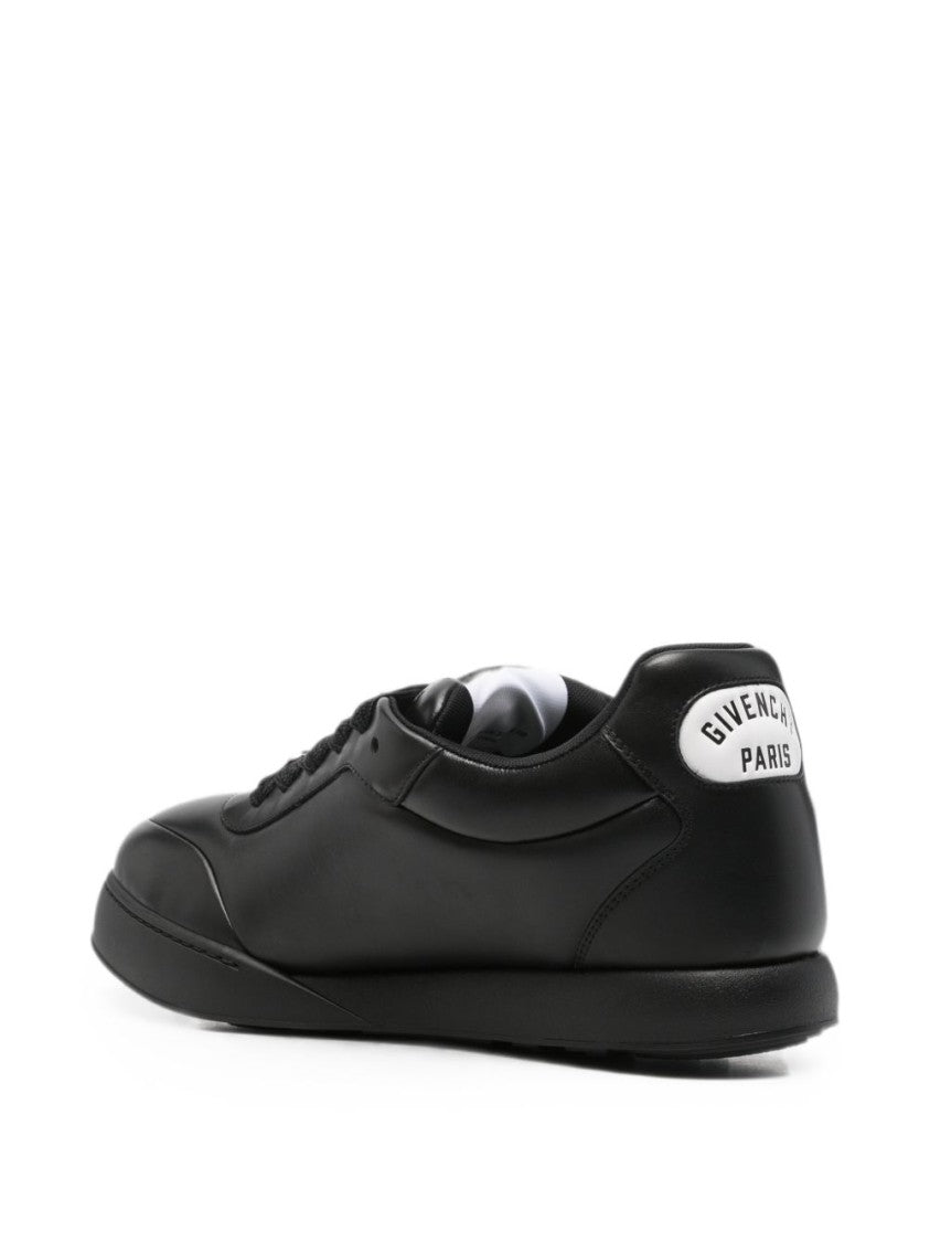 Givenchy Black Streamlined Minimalist Sneakers