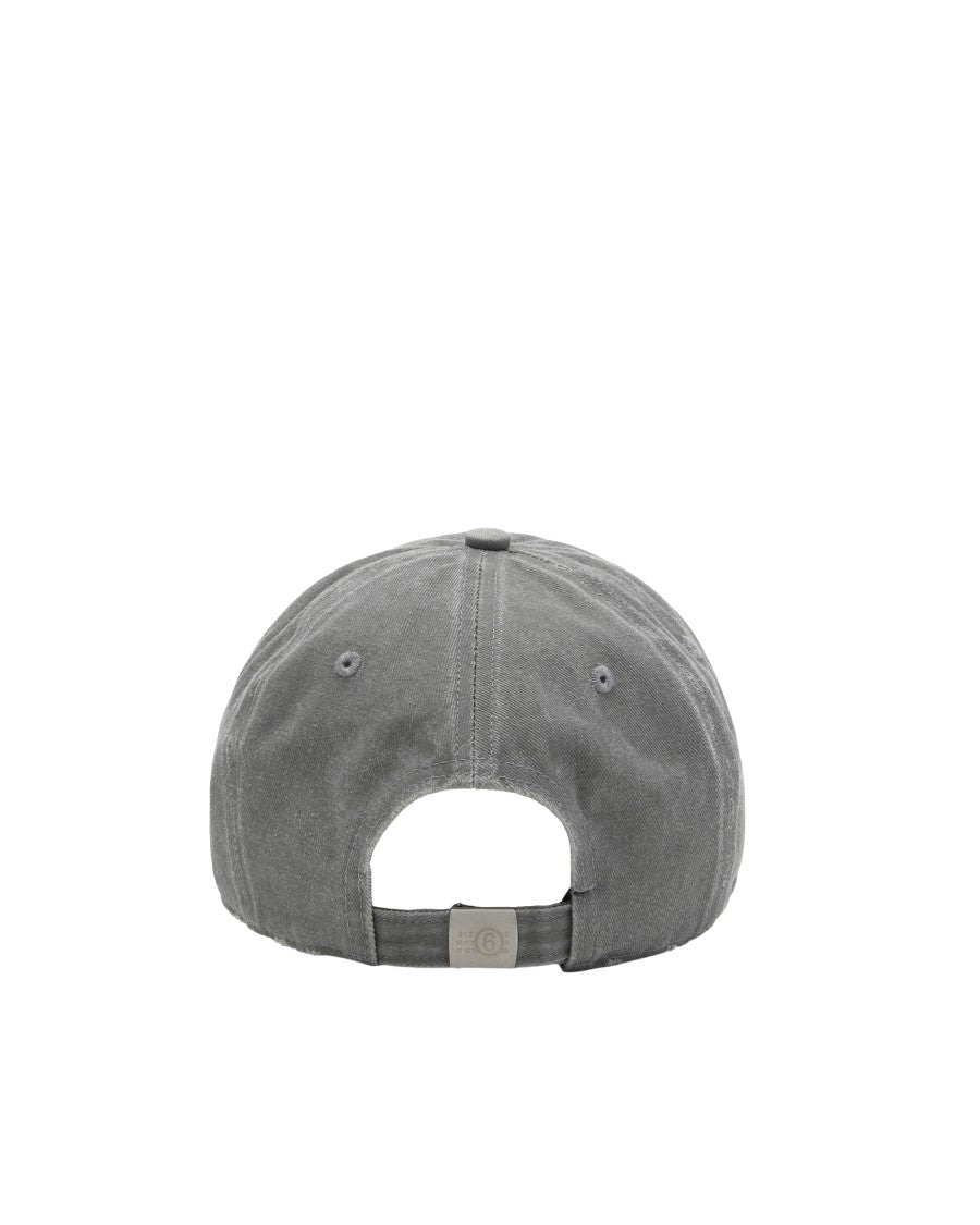Mm6 By Maison Margiela Washed Cotton Cap