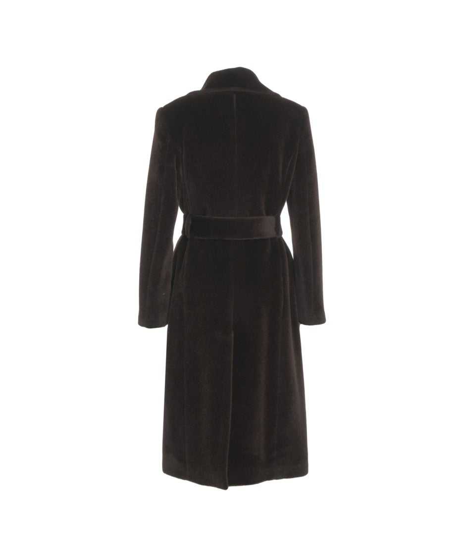 Breras Long Alpaca And Virgin Wool Coat