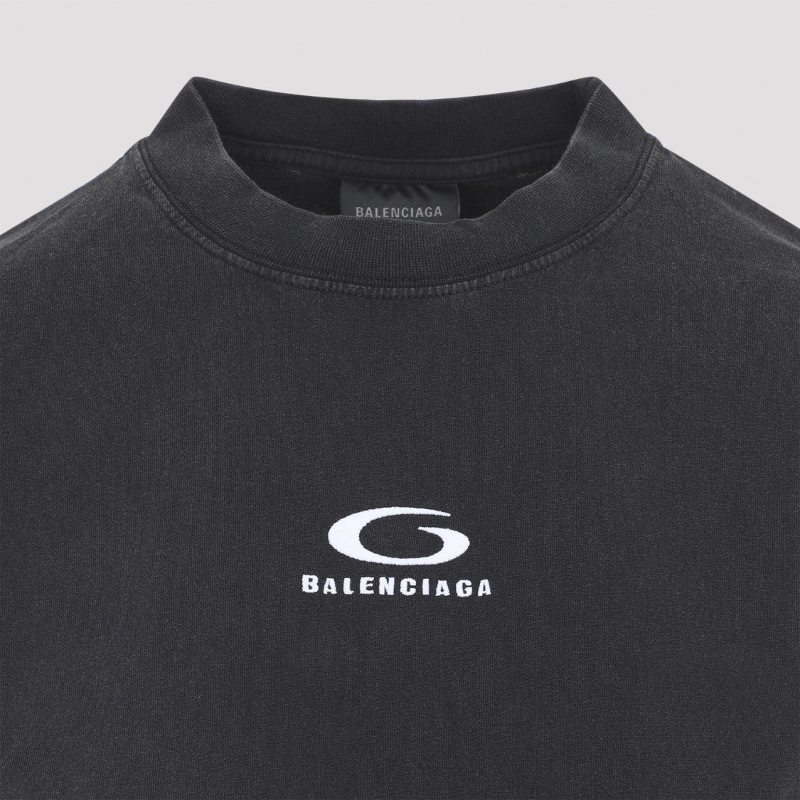 Balenciaga Hybrid Black Cotton Mini Dress