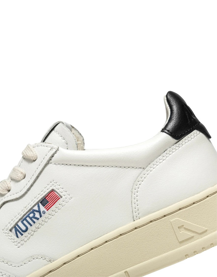 Autry White Leather Medalist Sneakers