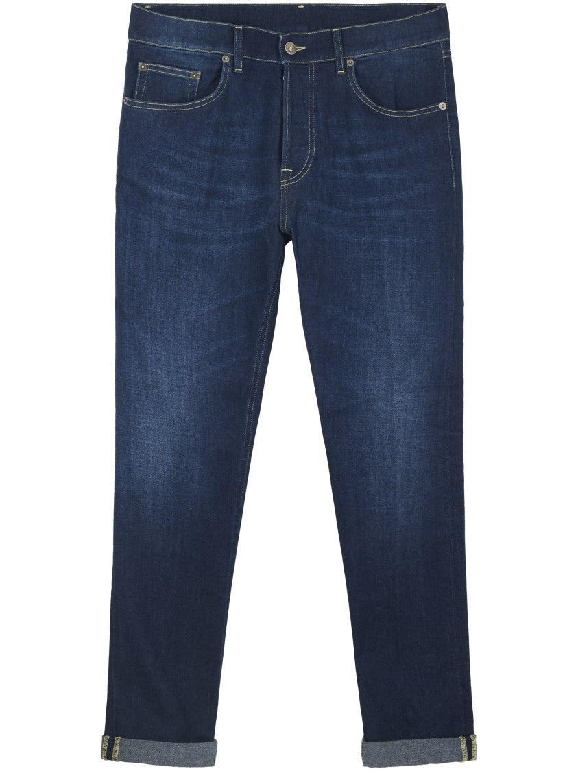 Dondup Classic Tailored Trousers With Straight Leg Cut