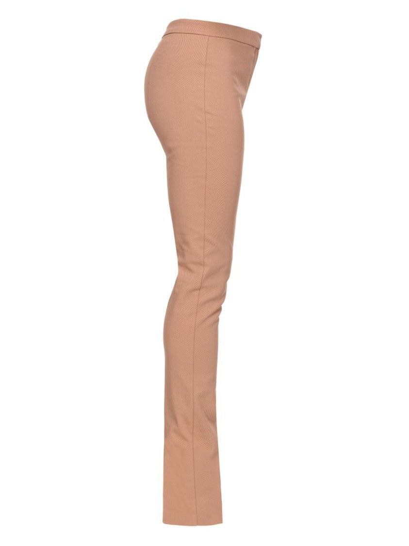 Pinko Beige Skinny Trousers With Tailored Silhouette