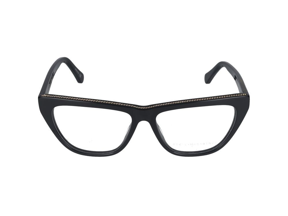 Stella Mccartney Eyeglasses Sc0191o 005 Black Black Transparent 55/15/145