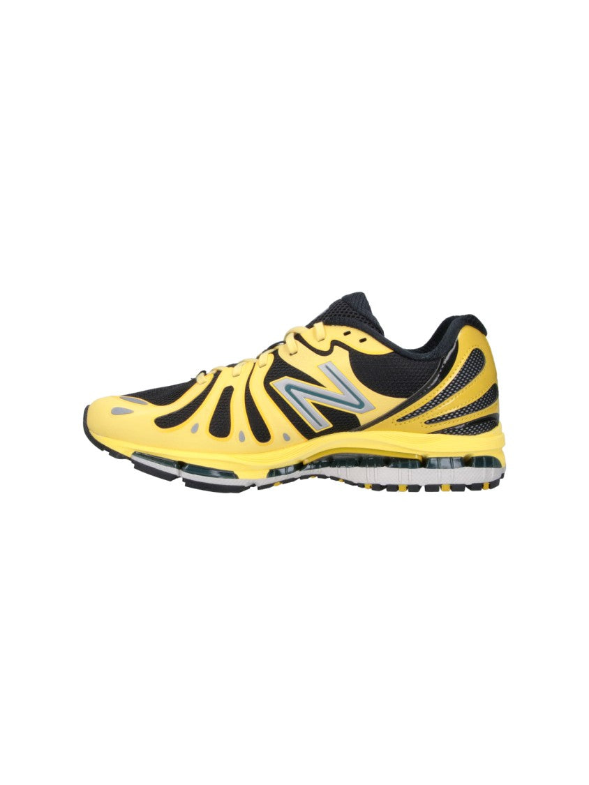 New Balance Yellow 1890 Fabric Mesh Cushion Sneakers
