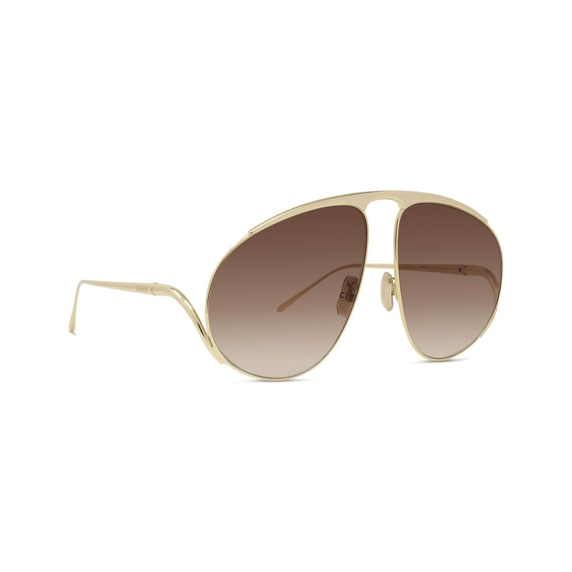 Loewe Lw40180u Teardrop Aviator Sunglasses