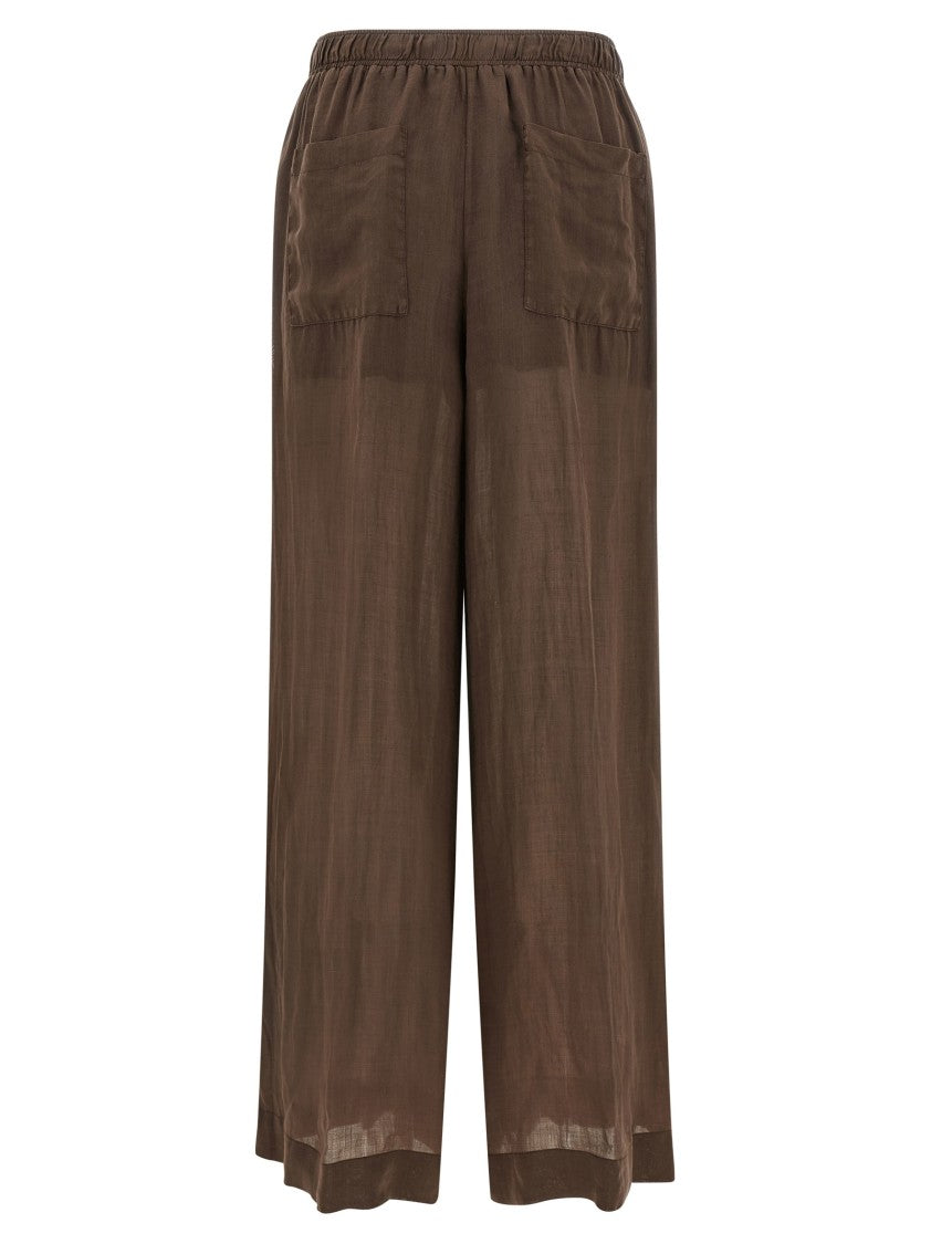 Nude Palazzo Pants
