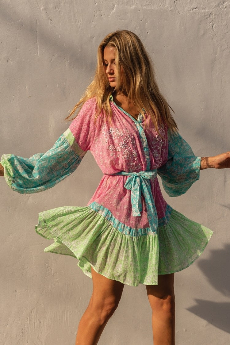 Miss June Olga Short Dress