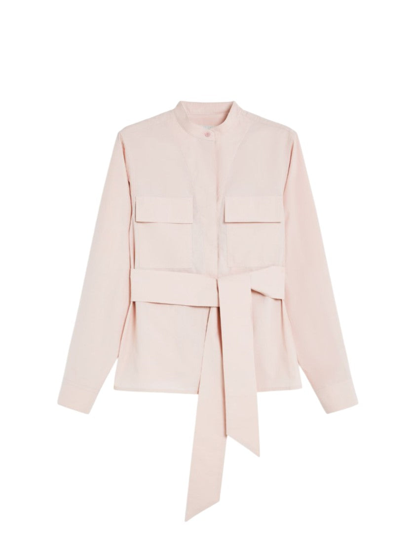 Max Mara Shirt-Style Cotton Poplin Jacket