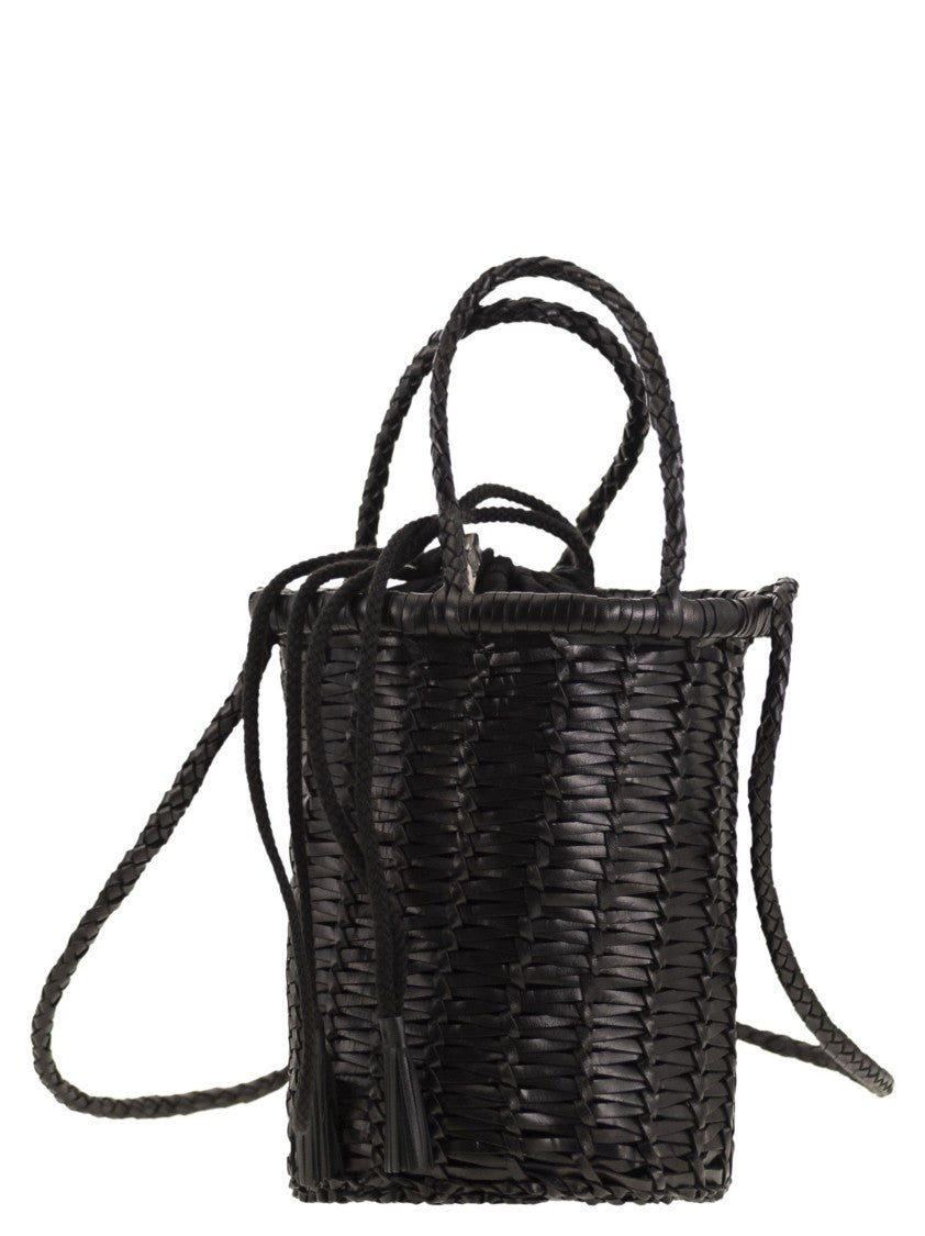 Dragon Lina Mini - Woven Leather Bag
