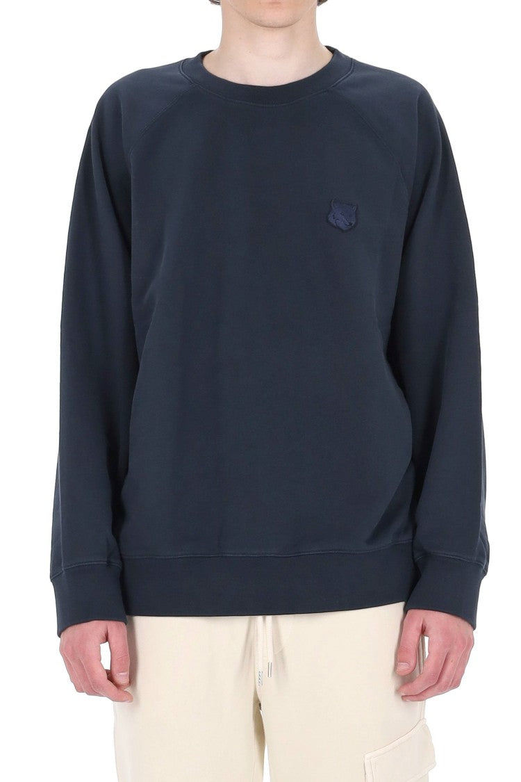 Maison Kitsuné Oversized Fox Head Cotton Sweatshirt