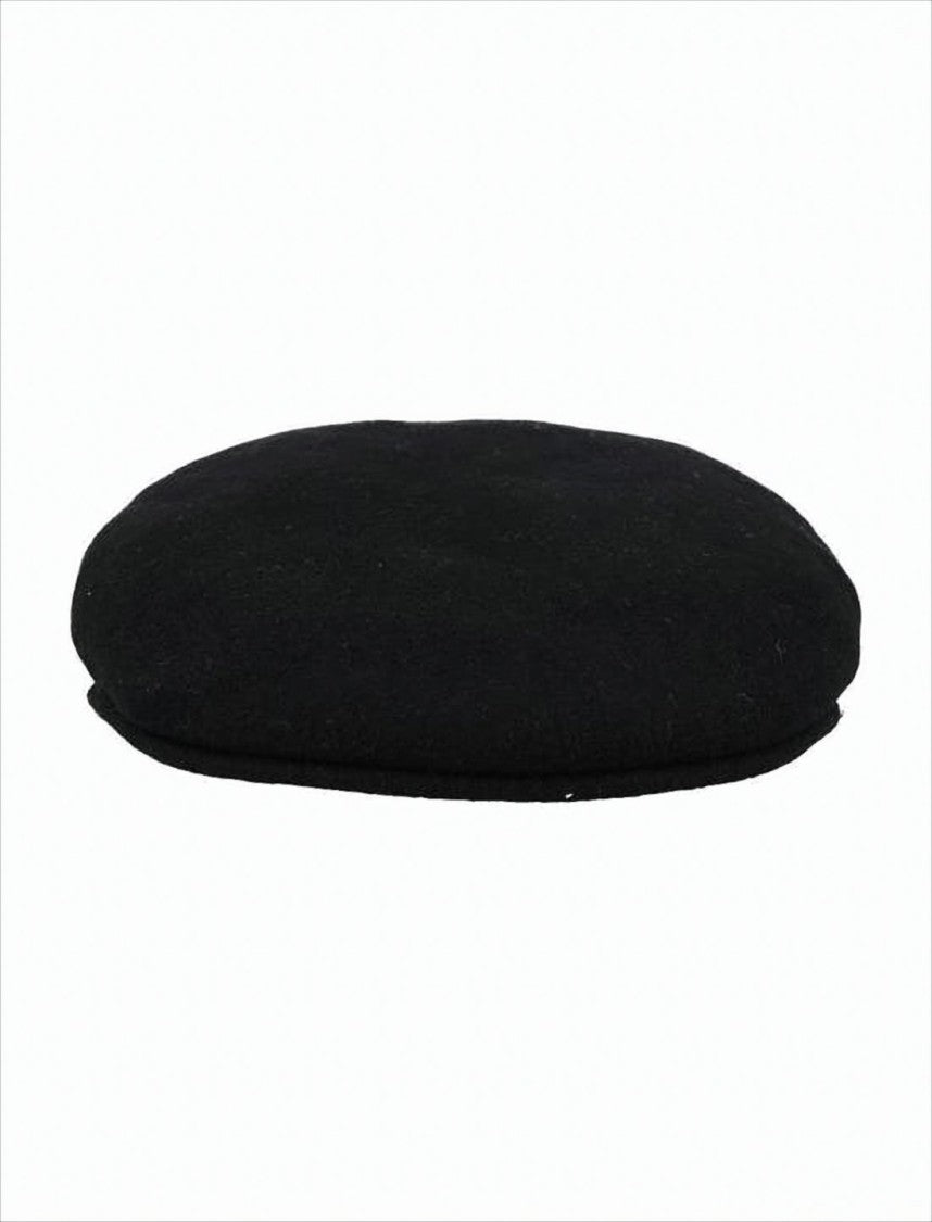 Marine Serre Classic Wool Beret With Crescent Moon Emblem