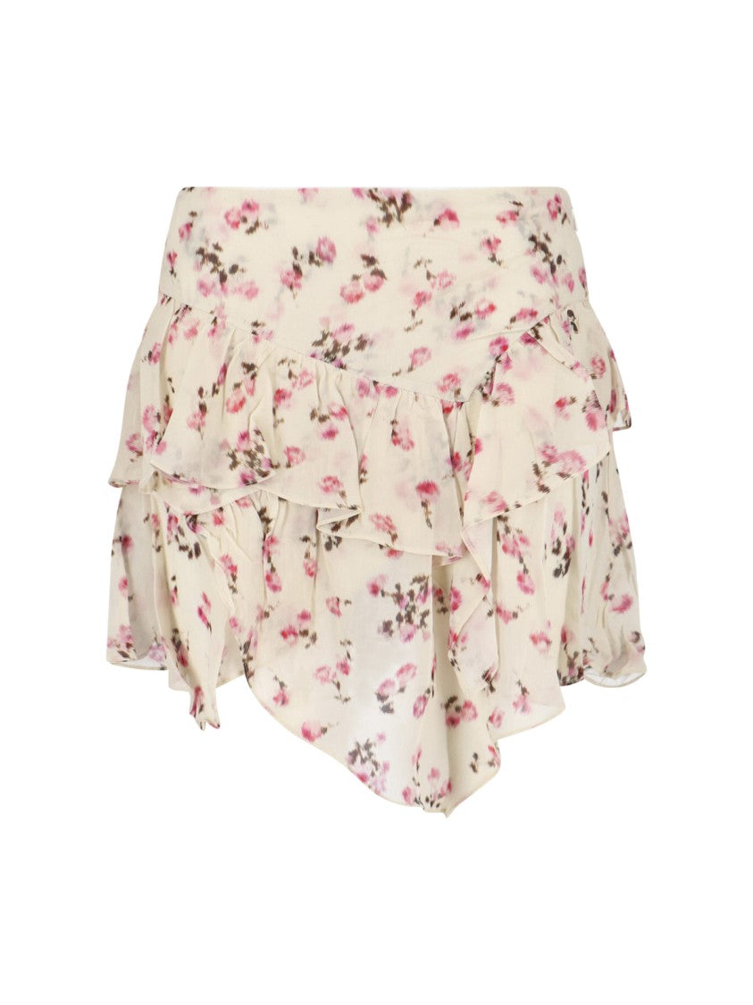 Isabel Marant Étoile Mini Skirt Beige