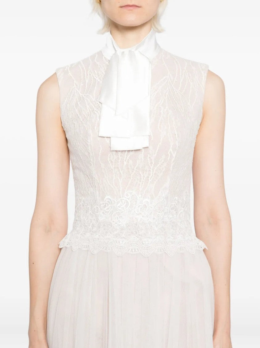 Saiid Kobeisy Lace Long Dress