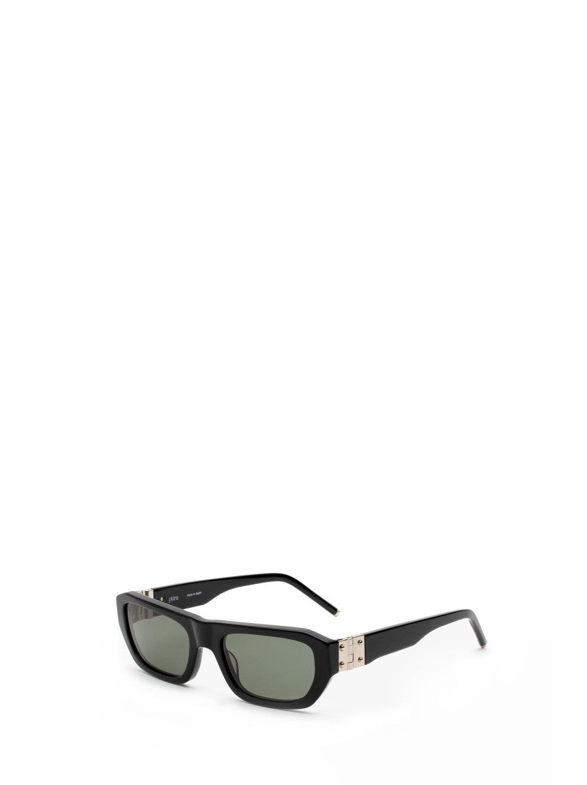 Pura Hinge Black Green Glasses.