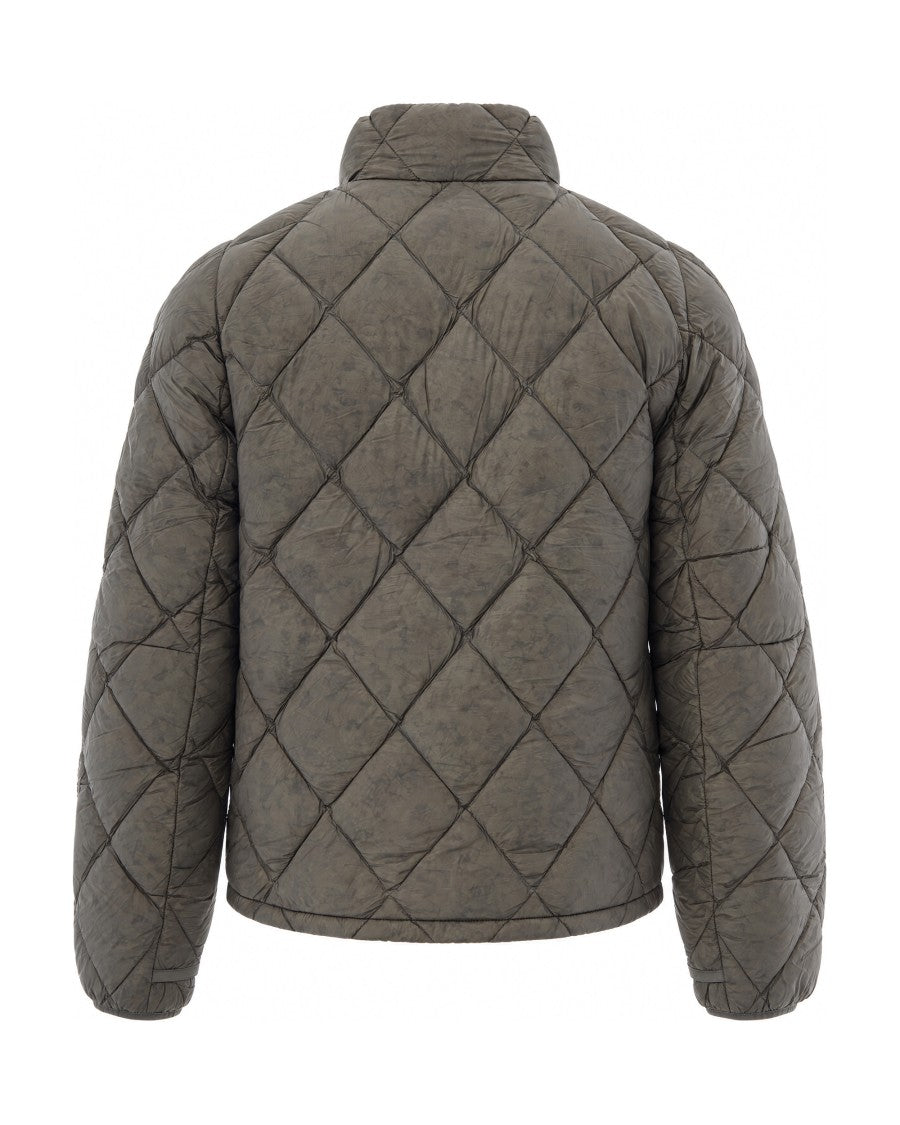 Roa Sage Green Nuna Quilted Hooded Down Jacket