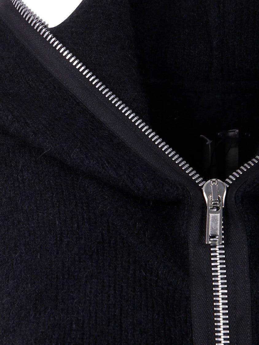 Rick Owens Gimp Relaxed Fit Zip Hoodie