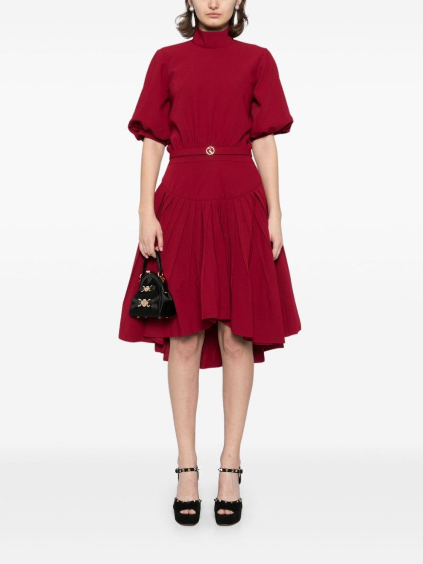 Saiid Kobeisy Jet Black Lace Mini Dress