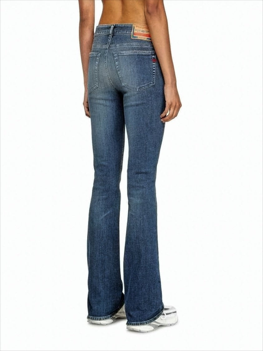 Diesel Bootcut Jeans With Classic Five-Pocket Design