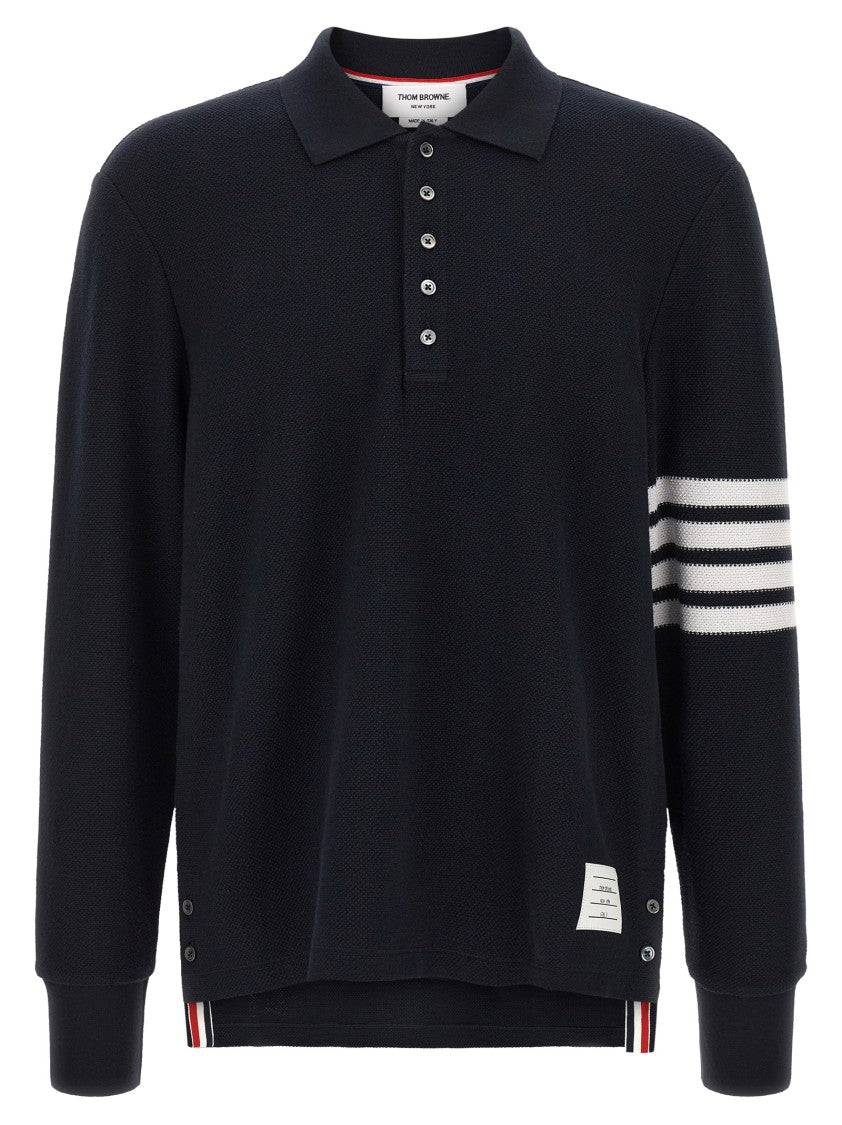 Thom Browne '4 Bar' Polo Shirt