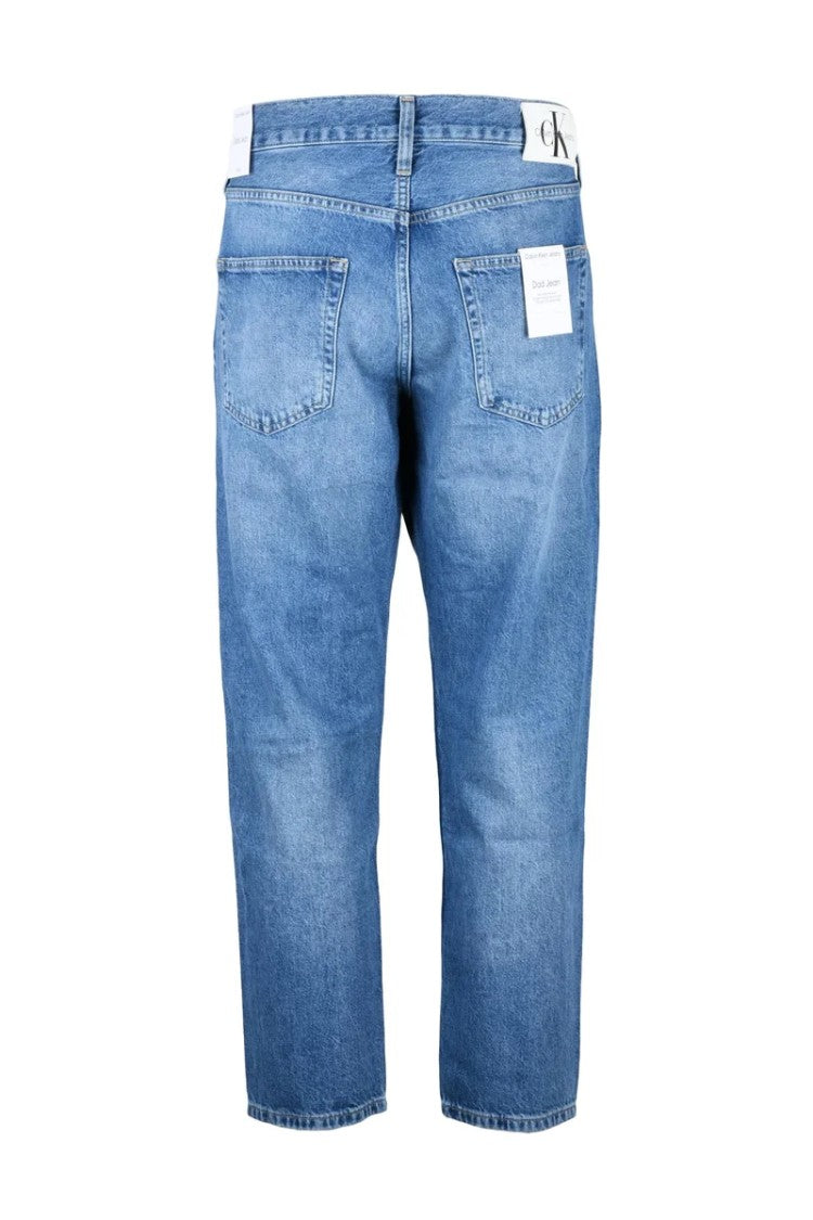 Calvin Klein Jeans Light Blue Distressed Dad Jeans