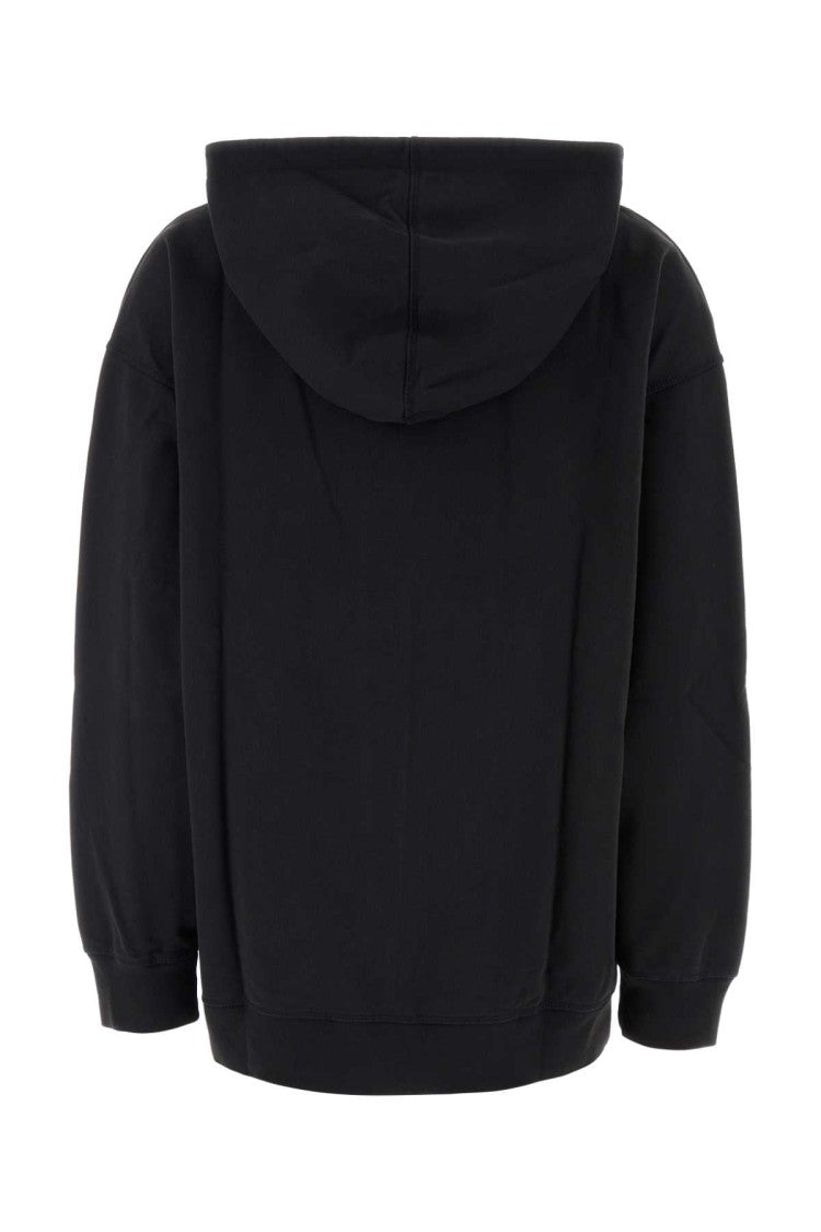 Ganni Graphite Cotton Sweatshirt