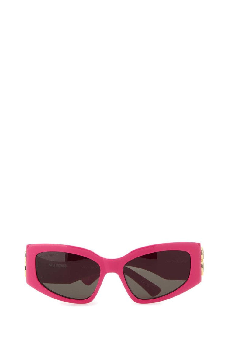 Balenciaga Fuchsia Acetate Bossy Cat Sunglasses