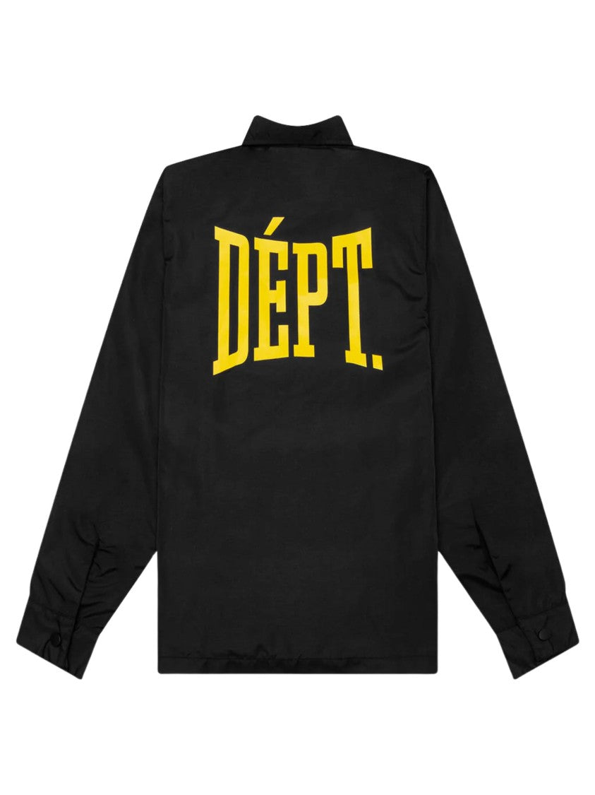 Gallery Dept. Dept Coach Jacket With Bold Lettering And Unique Patch Detail