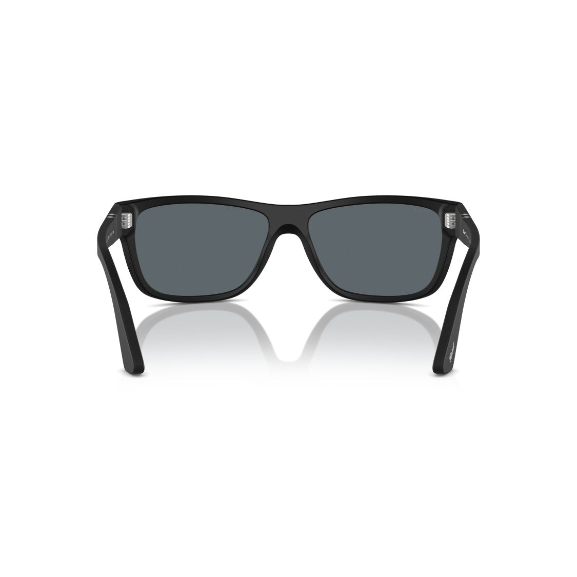 Persol 0Po3342s Rectangular Acetate Sunglasses With Silver Arrow Detail