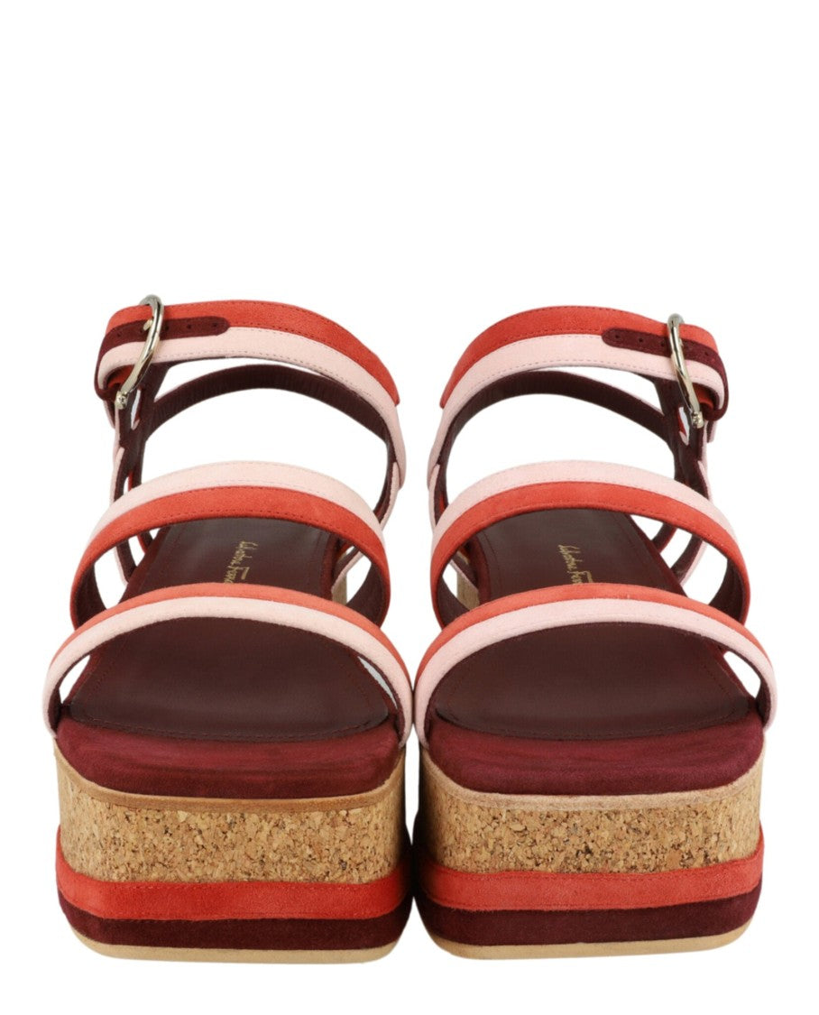 Ferragamo Mysen Wedge Sandals