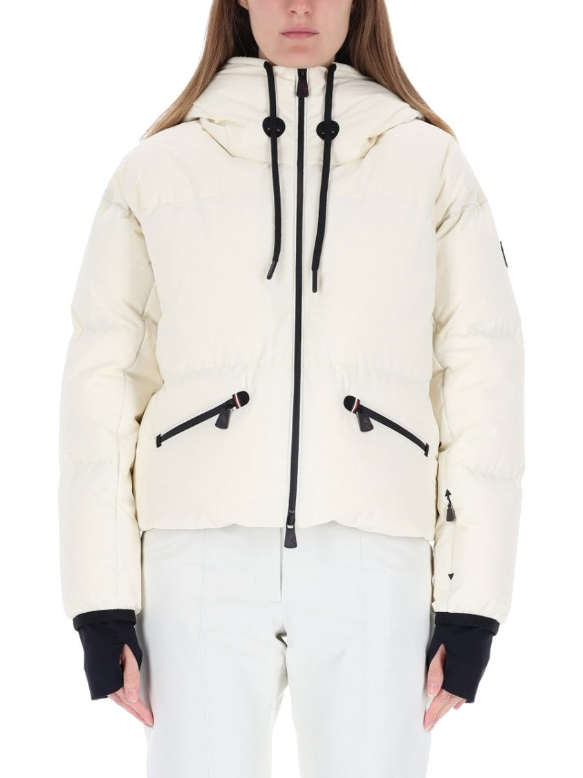 Moncler Grenoble Black Polyamide-Blend Allesaz Ski Down Jacket