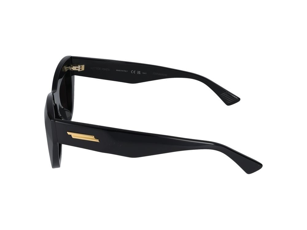 Bottega Veneta Sunglasses Bv1218s 001 Black Black Grey 52/18/145