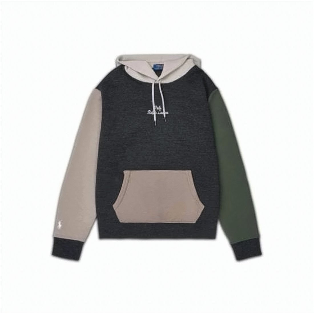 Polo Ralph Lauren Color-Block Design Fleece Sweatshirt With Embroidered Logo