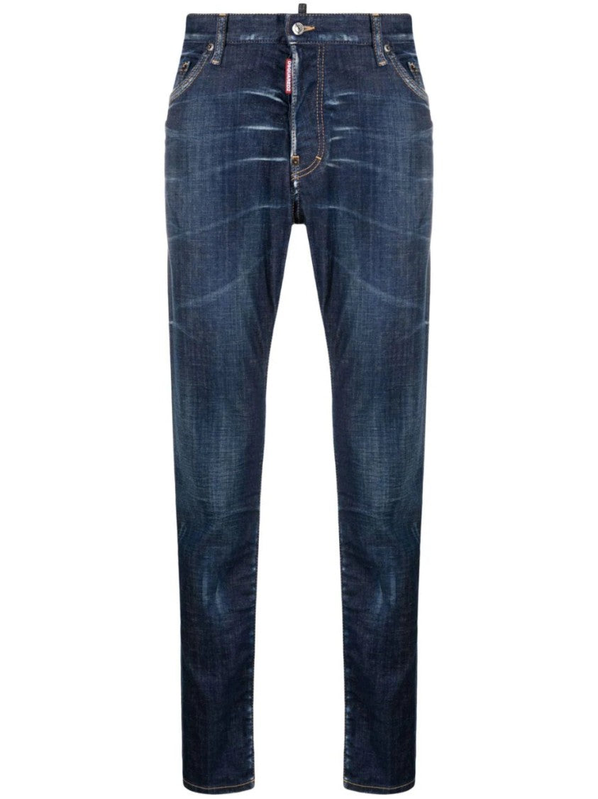 Dsquared2 Slim-Cut Stretch-Cotton Jeans