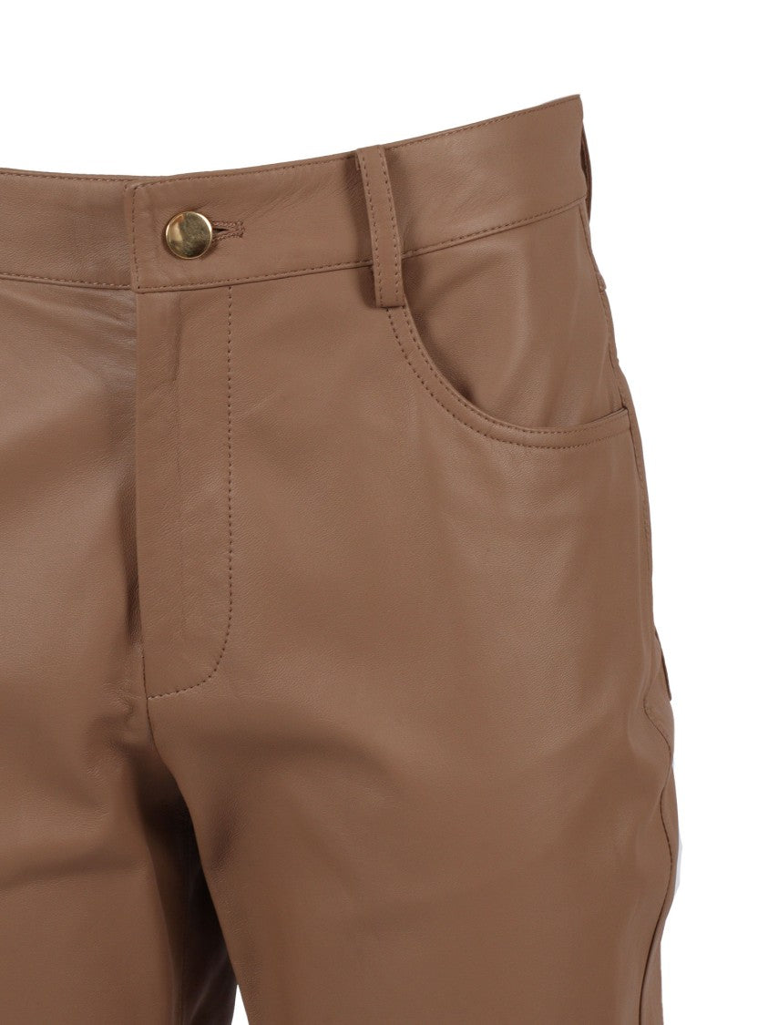 Fabiana Filippi Vimini Nappa 5-Pocket Bootcut Slim Fit Trousers