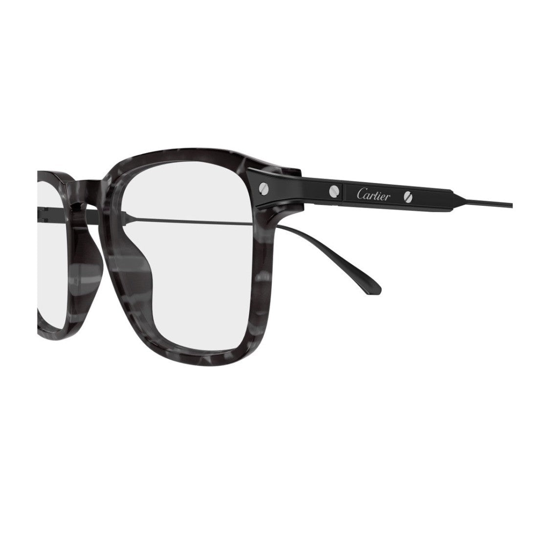 Cartier Havana Santos De Cartier Acetate-Blend Glasses