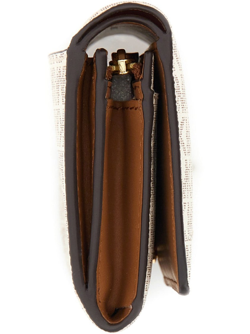 Michael Michael Kors Logo-Printed Wallet With Fold-Over Design