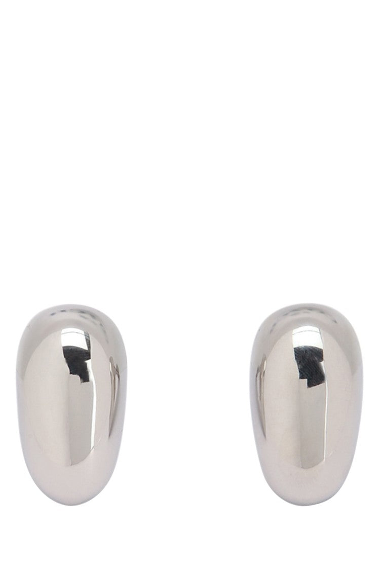 Jacquemus Curved Metallic Earrings