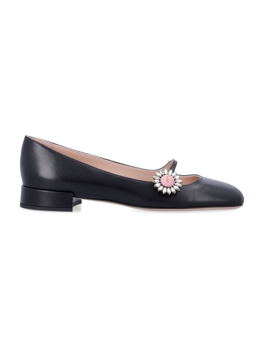 Valentino Garavani Daisy Jewel Ballerina