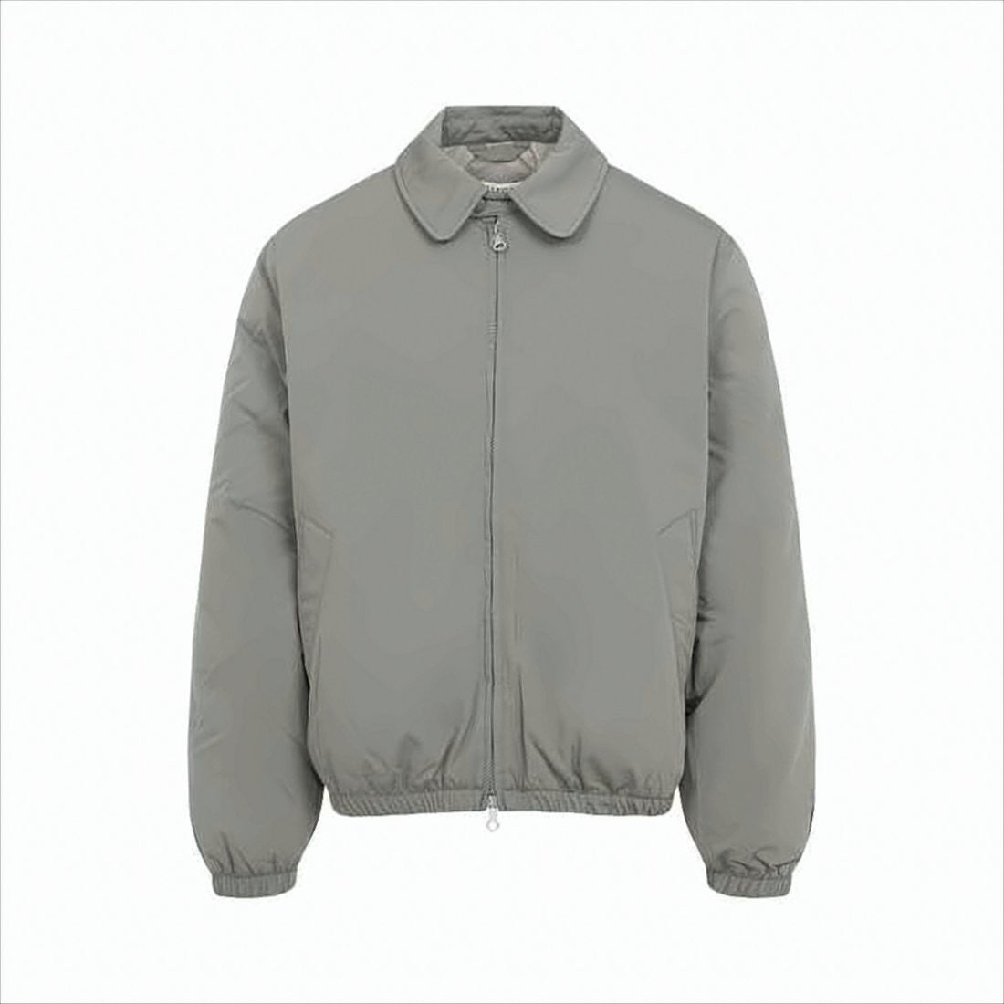 Our Legacy Minimalist Grey Jacket With Front Zipper