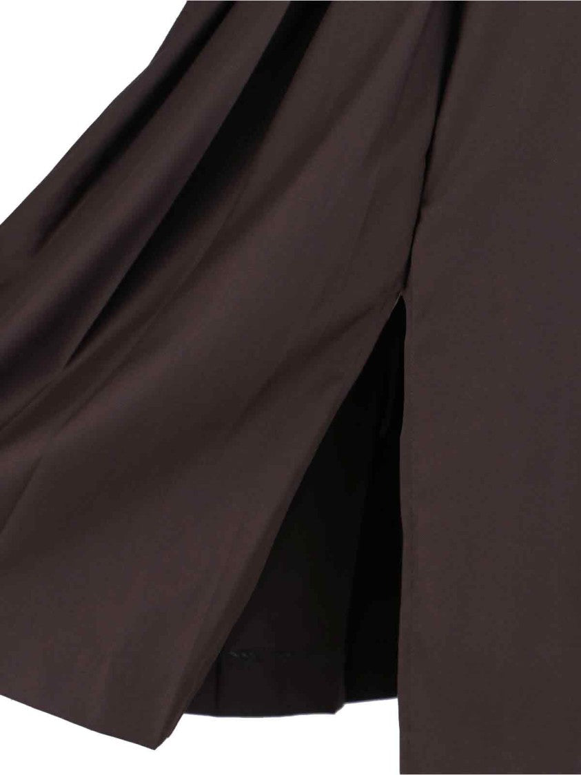 Dunst High Waist Midi Skirt With Pleated Design